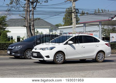 Private City Car Toyota Vios. Four Door Subcompact Sedan