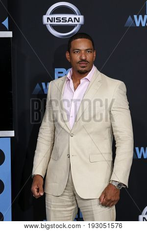 LOS ANGELES - JUN 25:  Laz Alonso at the BET Awards 2017 at the Microsoft Theater on June 25, 2017 in Los Angeles, CA