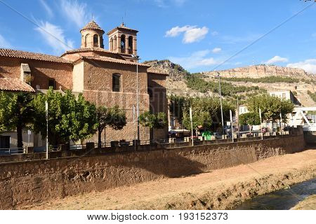 Church Of Alhama De Aragon,zaragoza Province, Aragon, Spain