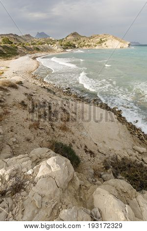 Landscape Of Charco Creek In Villajoyosa
