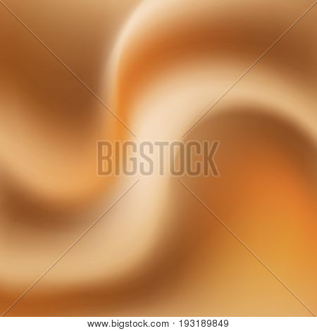 Caramel Milk Cream Smooth Flow, Background Vector