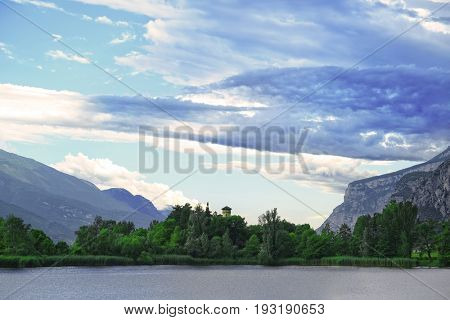 Lake Toblino, North Italy