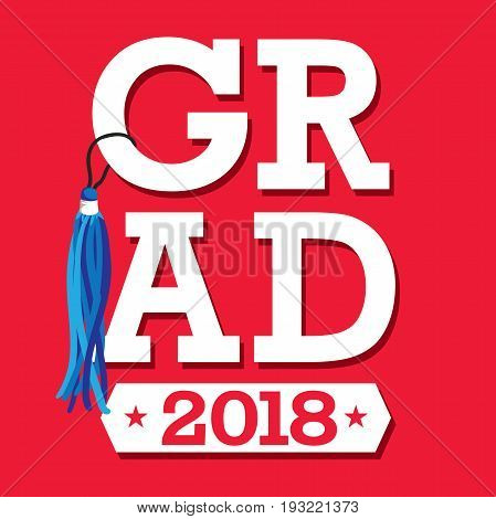Class of 2018 - Congratulations Graduate Typography