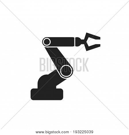 hand robot stock vector, simple hand robot vector