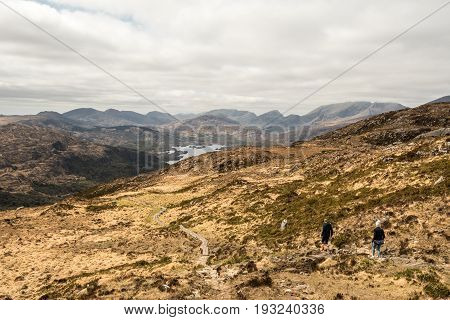 View Of Upper Lake From Torc Mountain