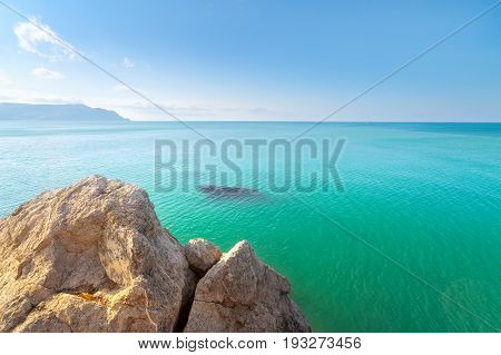 Cape Alchak   city Sudak Crimea travel bright summer photo