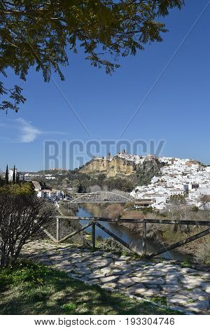 Arcos de la Frontera in Spain, Europe