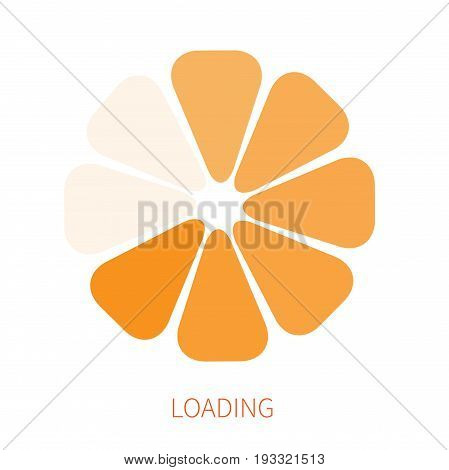 Orange Round Progress Vector & Photo (Free Trial) | Bigstock