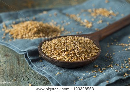 Raw Organic Brown Bulgar Wheat