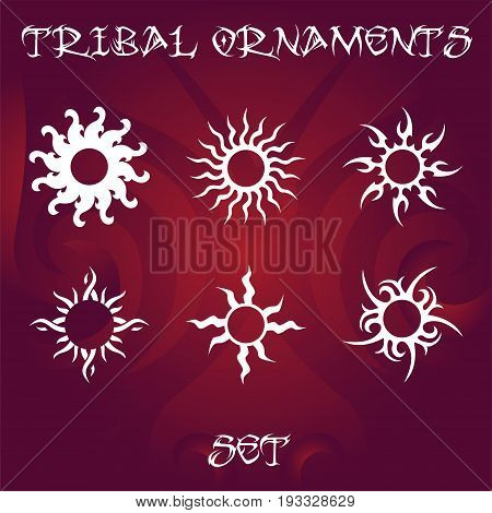 Tribal Ornaments Set 8.eps
