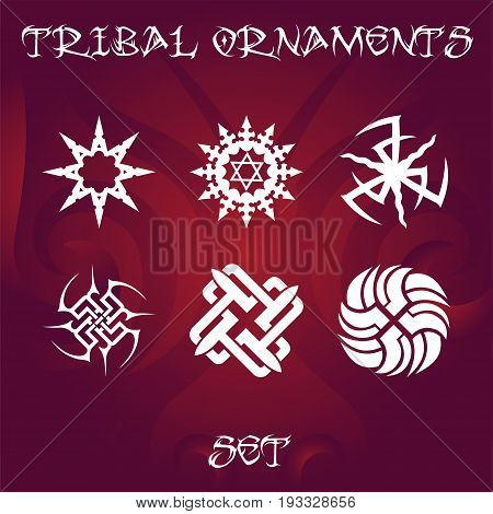 Tribal Ornaments Set 12.eps