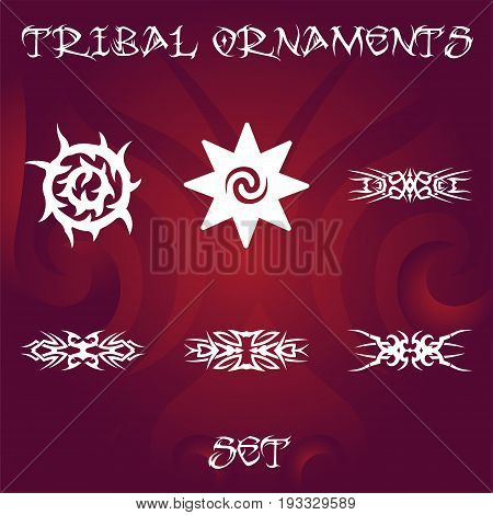 Tribal Ornaments Set 13.eps
