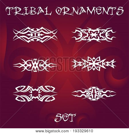 Tribal Ornaments Set 15.eps