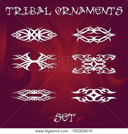 Tribal Ornaments Set 16.eps