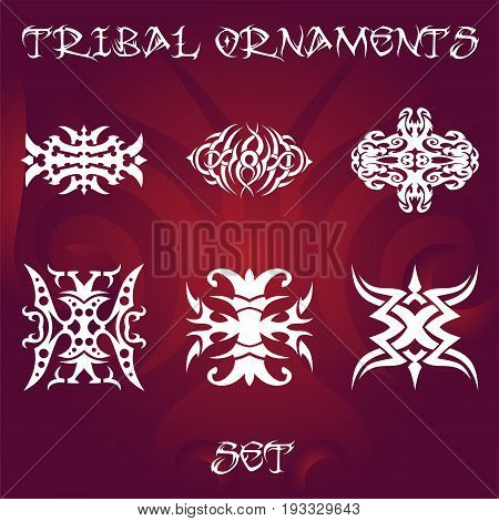 Tribal Ornaments Set 17.eps