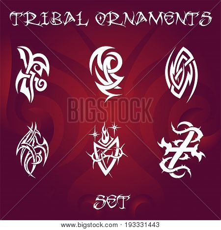 Tribal Ornaments Set 26.eps