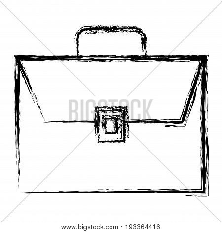 portfolio briefcase isolated icon vector illustration design