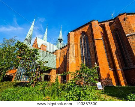 Luebecker Dom In Luebeck Hdr