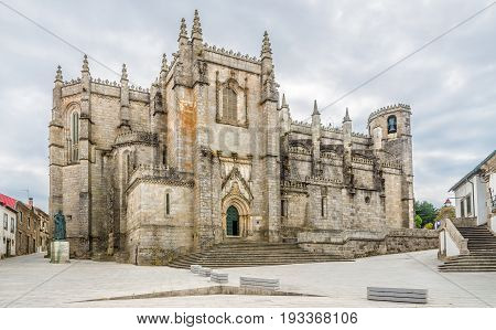 View at the Cathedral of Guarda in Portugal
