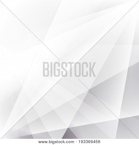 Abstract  White and gray color technology modern futuristic background, vector illustration