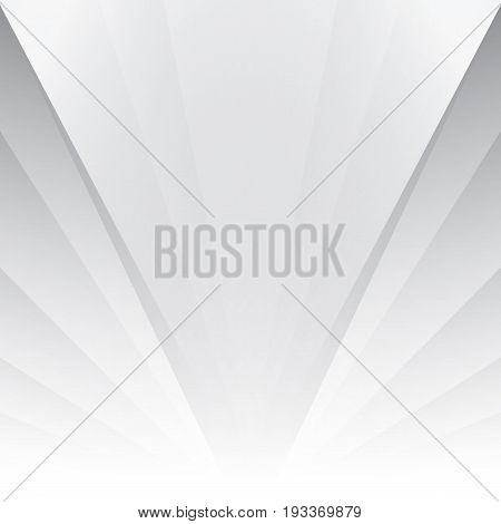 Abstract  White and gray color technology modern futuristic background, vector illustration