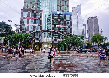 Street In Saigon, Vietnam