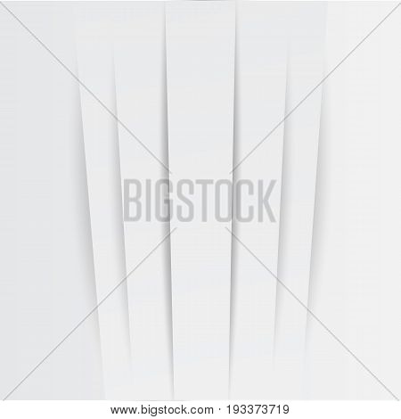Abstract  White and gray color technology modern futuristic background, vector illustration