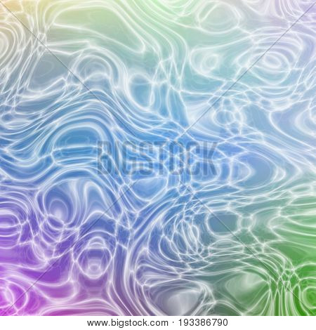 Colorful Abstract Background With White Gossamer Texture