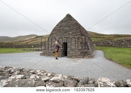 Gallarus Oratory Church In Ireland