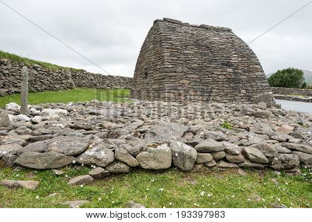 Gallarus Oratory Church In Ireland