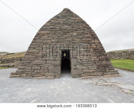 Gallarus Oratory Church In Ireland