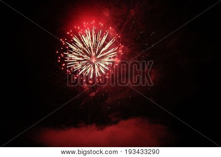 The final fireworks of 
