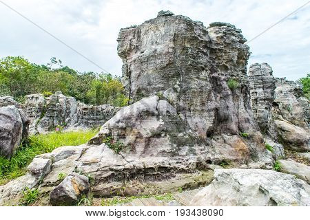 Pa Hin Ngam National Park in Chaiyaphum Thailand
