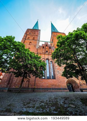 Luebecker Dom In Luebeck Hdr