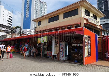 Jesselton Point Waterfront At Kota Kinabalu ,sabah