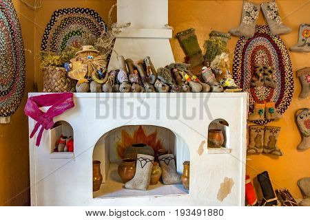 Russian Valenki Felt Boot Museum, Myshkin, Russia