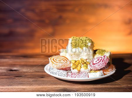 Setting With East Sweet Candy, Close Up
