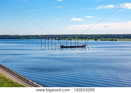 The Great Russian River Volga