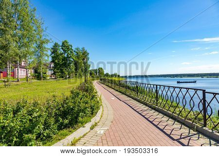 The Great Russian River Volga