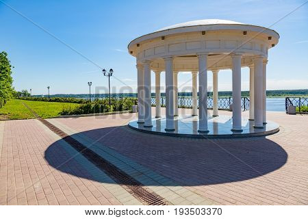 The Great Russian River Volga