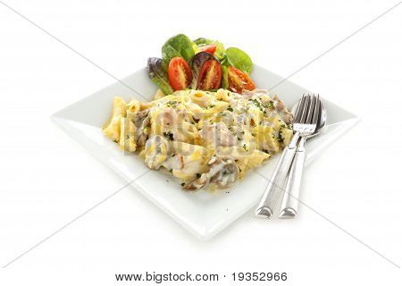 Penne poulet