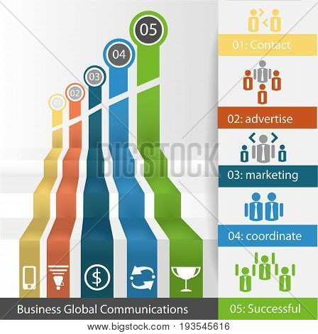 Icon modern design Idea and Concept Vector illustration Business.