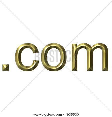 Dot Com ทอง 3D
