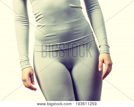 Female Hips Wearing Thermoactive Underwear