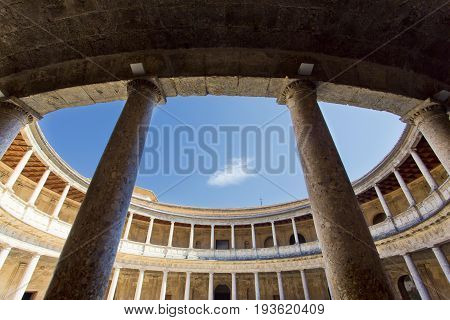 Alhambra Of Granada, Andalusia, Spain