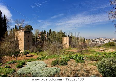 Alhambra Of Granada, Andalusia, Spain