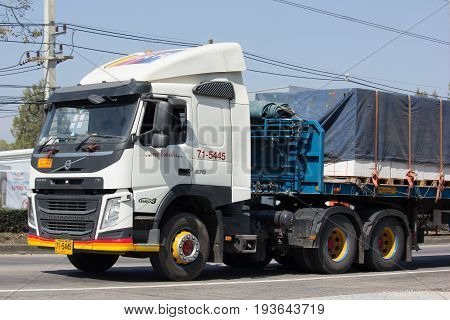 Volvo Trailer Cargo Truck Of Aung Yong Seng Transport.