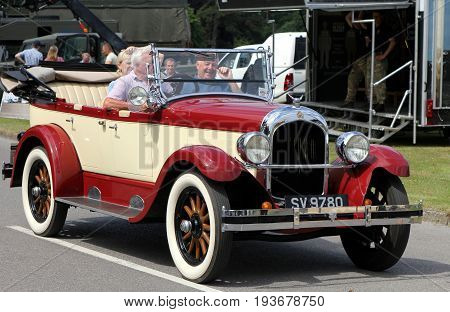 Sandhurst, Uk - June 18 2017: Classic 1920S Chrysler Roadster