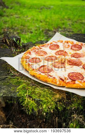 Pizza. Pizza Pepperoni .