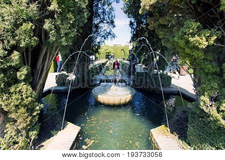 Alhambra Of Granada, Andalusia, Spain
